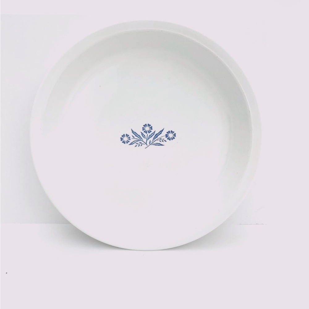 Vintage Corning Ware Blue Cornflower 9" Pie Plate P-309